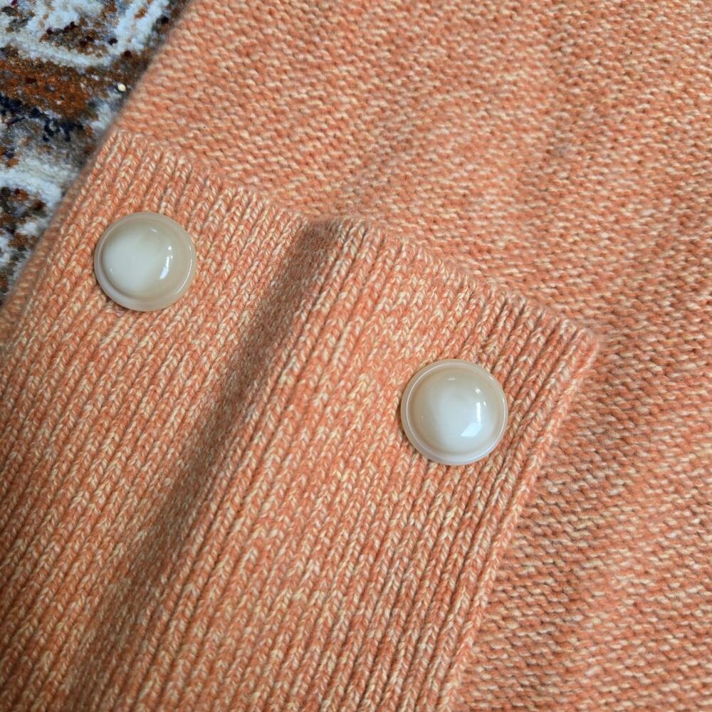 Orla Kiely Blue Vintage Inspired Dress Cashmere Wool Blend Natural Fibers - Picture 4 of 10